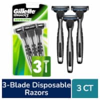 Gillette Mach3 Sensitive Men's Disposable Razors