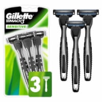 Gillette Mach3 3 Blade Sensitive Men's Disposable Razors