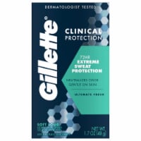 Gillette® Clinical Protection Ultimate Fresh Soft Solid Antiperspirant Deodorant