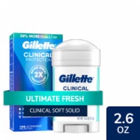 Gillette Clinical Ultimate Fresh Soft Solid Antiperspirant Deodorant