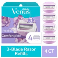 Gillette Venus ComfortGlide Freesia Women's Razor Blade Refills Cartridges Perspective: Main