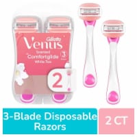 Gillette Venus ComfortGlide White Tea Scented Women's Disposable Razors