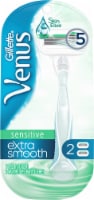 Venus Extra Smooth Sensitive Women's Razor Handle and Blade Refills Cartridges Perspective: Main