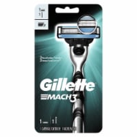 Gillette® Mach3® Men's Razor Handle + Blade Refill Cartridge