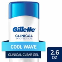 Gillette Clinical Protection Cool Wave Clear Gel Antiperspirant and Deodorant
