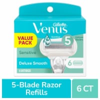 Venus Deluxe Smooth Sensitive Women's Razor Blade Refills Cartridges