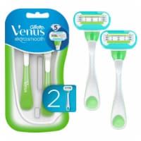 Gillette Venus Extra Smooth Green Disposable Women's Razors Perspective: Main