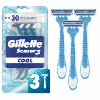 Gillette Sensor3 Cool Men's Disposable Razors