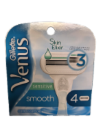 Venus Gillette Smooth Sensitive Womens Razor Blades Refill