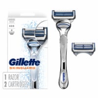 Gillette SkinGuard Men's Razors Handle + Blade Refill Cartridges