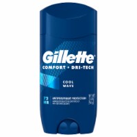 Gillette Comfort & Dri-Tech Cool Wave Men's Antiperspirant & Deodorant Stick