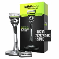 Gillette Labs with Exfoliating Bar Razors and Blade Refills