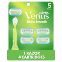 Venus Extra Smooth Women's Razor Handle + Refills Value Pack