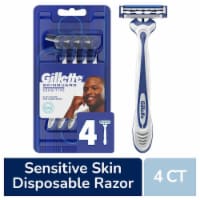 Gillette SkinGuard Men's Sensitive Skin 2-Blade Disposable Razors Perspective: Main