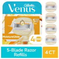Venus MoistureGlide Women's Razor Blades, With Built-in Shave Gel Bars Perspective: Main