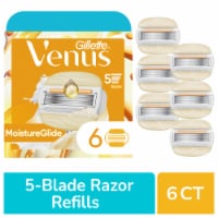 Venus MoistureGlide Women's Razor Blades, With Built-in Shave Gel Bars Perspective: Main