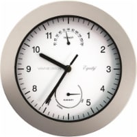 Equity by La Crosse Wall Clock with Thermometer and Humidity
