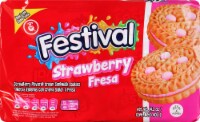 Dux Festival Strawberry Cream Sandwich Cookies Perspective: Main