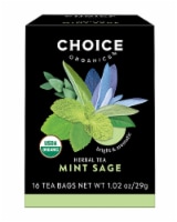 Choice Organics Mint Sage