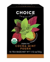 Choice Organics™ Cocoa Mint Puerh Tea Bags