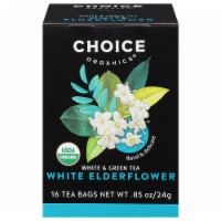 Choice Organics White Elderflower Tea Bags Perspective: Main