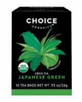 Choice Organics Japanese Green Tea Bags