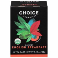 Choice Organics English Breakfast Black Tea Bags