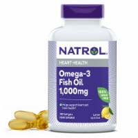 Natrol® Omega-3 Fish Oil 1000mg Heart Health Supplement