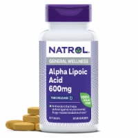 Natrol Alpha Lipoic Acid Time Release 600mg Tablets