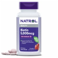 Natrol Biotin Fast Dissolve Tablets 5000 mcg