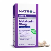 Natrol® Melatonin Advanced Sleep Aid Supplement Time Release Tablets Perspective: Main