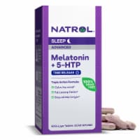 Natrol® Melatonin Advanced + Five-HTP Sleep Aid Supplement Time Release Tablets