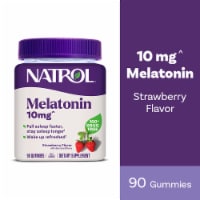 Natrol® Melatonin Sleep Aid Supplement Strawberry Flavored Gummies