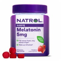 Natrol® Melatonin Sleep Aid Supplement Strawberry Flavored Gummies