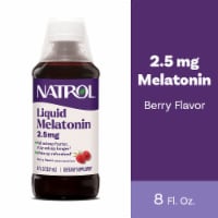 Natrol® Sleep Melatonin Berry Liquid 2.5 mg Perspective: Main