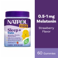 Natrol® Kids Sleep+™ Calm Strawberry Gummies Perspective: Main