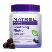 Natrol® Bedtime Without Melatonin Soothing Night™ Blueberry Flavored Gummies