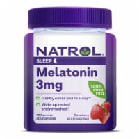 Natrol® Sleep Melatonin Strawberry Gummies 3 mg Perspective: Main