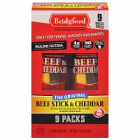 Bridgford® Beef and Cheddar Sticks Perspective: Main