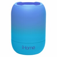 iHome Playfade Rechargeable Water-Resistant Bluetooth Speaker Blue