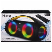 iHome Color Changing Slashproof Boombox Perspective: Main