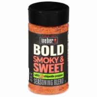 Weber BOLD Smoky & Sweet Seasoning, Chipotle Pepper Seasoning Blend Perspective: Main