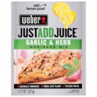 Weber Just Add Juice Garlic & Herb Marinade Mix Perspective: Main