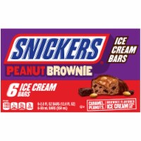 Snickers Peanut Brownie Ice Cream Bars