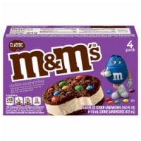 M&M's Classic Ice Cream Cookie Sandwiches Perspective: Main