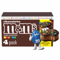 M&M's Chocolate Ice Cream with Chocolate Swirl Fun Cups, 10 ct - Kroger