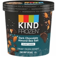 KIND Dark Chocolate Almond Sea Salt Plant-Based Frozen Dessert Perspective: Main