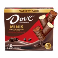 Dove Minis Chocolate Ice Cream Bar Variety Pack Perspective: Main