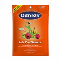 DenTek Kids Fun Flossers Wild Fruit Perspective: Main