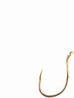 Eagle Claw Slim Egg Offset Hook Size 8 - Gold Perspective: Main